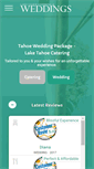 Mobile Screenshot of blueangelcafeweddings.com